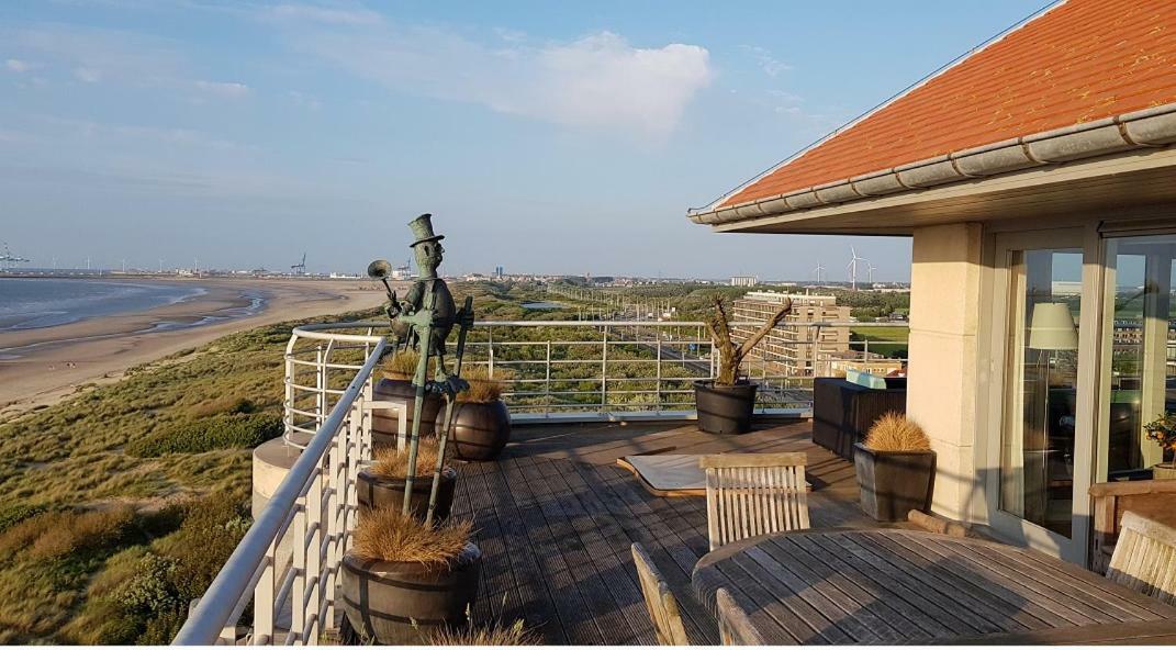 Ideal Tower Dakterras Blankenberge Exteriér fotografie